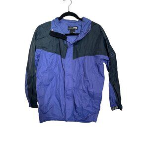 REI Elements Windbreaker Jacket Women’s L Purple/Gray Outdoor Gear Lightweight H